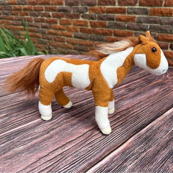 Breyer Horse Plush Hidalgo 2004 Stuffed Animal Toy Poseable Moving Parts - 12" L - Picture 1 of 9